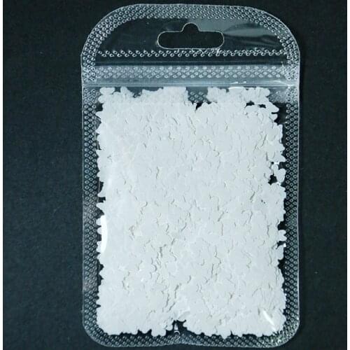 1Bag/3MM Holographic NEW BUTTERFLY Shape Glitter Solvent Resistant~Acrylic Nails~Nail Art Butterfly Shaped Glitter Nail Resin ,8