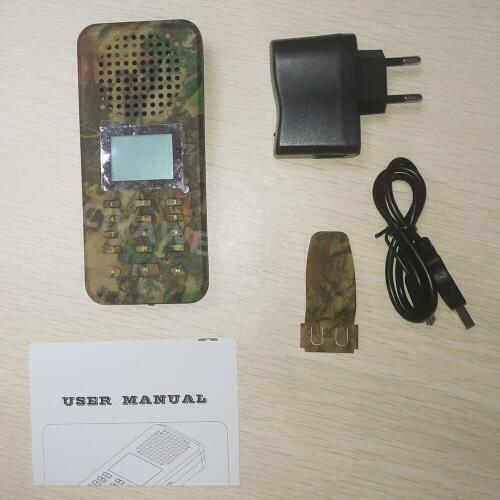 150 Birds animal sounds decoy 20W hunting mp3 player sounds decoy goose duck crow decoy caller