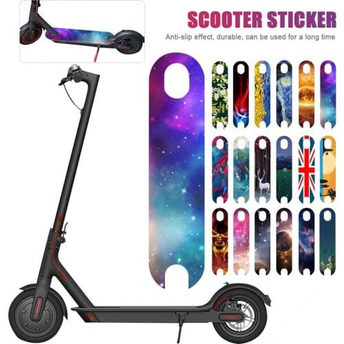 For Xiaomi Mijia M365 Scooter Accessories Pedal Mat Stickers Waterproof Personality Sandpaper Sticker Pedal Matte Mat Sticker