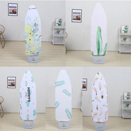 Ironing Board Cover Marble Cloth Printed Ironing Board Cover Protective Non-slip Thick Colorful for Home Cleaner Tools 140*50CM