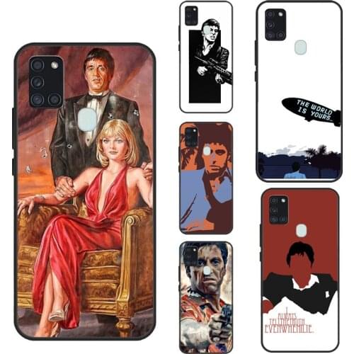 Scarface Tony Montanna Case For Samsung A12 A52 A51 A71 A31 A11 A10 A20 A30 S A40 A50 A70 A21S A20e A72 A42 A32