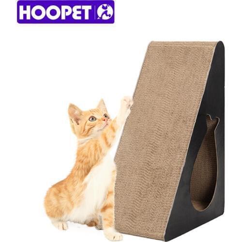 HOOPET Cat Scratch Board Interactive Play Toy Pet Training Supplies