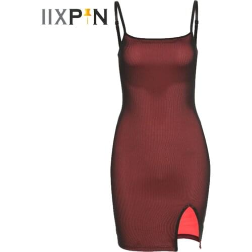 Летние платья с разрезом IIXPIN China At AliExpress