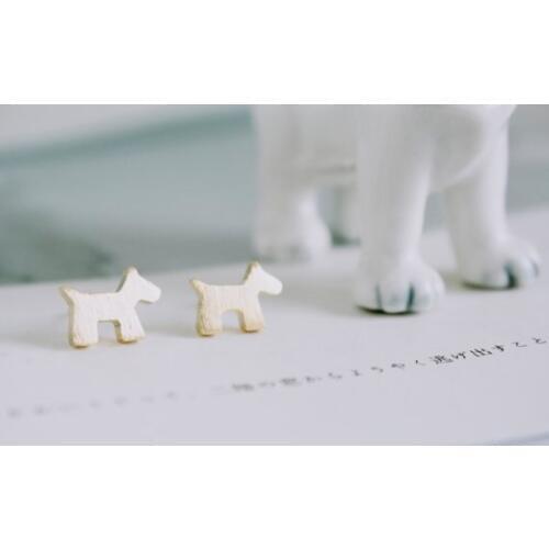 Jisensp Fashion Earrings Brincos Animal Pet Dog Earrings for Women Kids Small French Bulldog Stud Earrings Oorbellen Jewelry