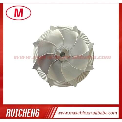 K04 50.00/66.00 mm 8+0 blades high performance turbocharger billet/milling/aluminum 2618 compressor wheel