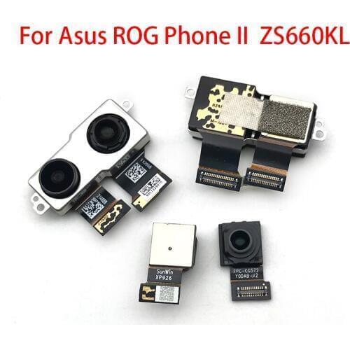 ROG Phone 2 Camera Module Flex Cable For Asus ROG Phone II ZS660KL Front & Back Rear Camera