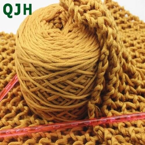 QJH 16 Shares Of Silk Thick Wool Line 1ball/200g Milk Cotton Sweater Hat Scarf Knitting Warm&Breathable DIY Crochet Yarns