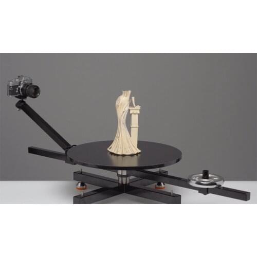 Nsion Adjustable Rotary Table Mirror Surface 360 Degree Rotary Display Stand Rotating Speed Turntable Jewelry Holder