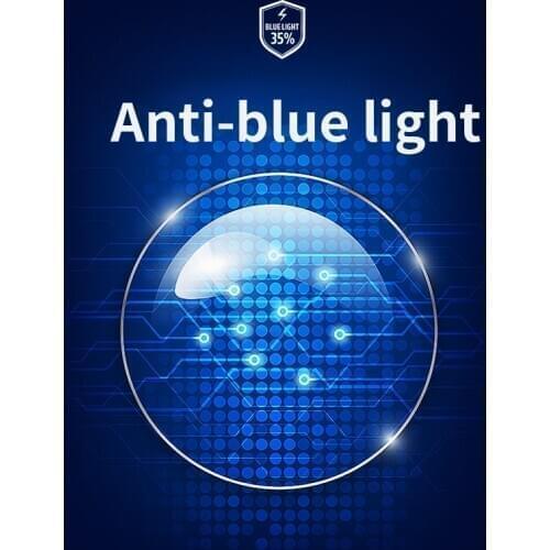 TANGOWO CR-39 Anti-Blue Ray Glasses Lens No Degree Computer Anti Fatigue Anti Scratch Antiblue Lens Protection For Screen Light