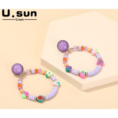 Серьги-кольца U.sun China At AliExpress