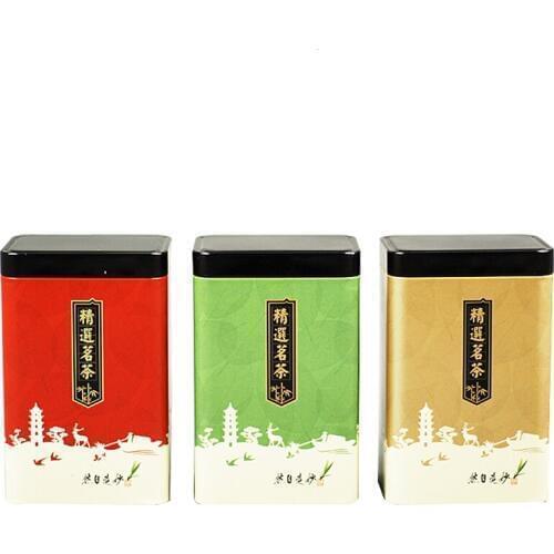 Xin Jia Yi Packaging Box Tinplate 250g Tea Metal Rectangular Preserved Rose Islam Eco-friendly 2018 Hot Large Size Gift Box