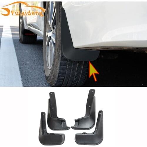 4pcs For Toyota Corolla 2014-2018 Sedan ABS Mud Flaps Splash Guard Mudguard Fenders Car Styling Accessories