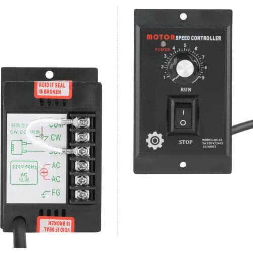 400W AC 220V Motor Speed Pinpoint Regulator Controller Forward & Backward 50/60hz Motor Governor AC Motor Speed Control