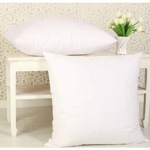 45*45cm Cotton Throw Hold Pillow Inner Pads Inserts Fillers Cushion PP non-woven cotton Home Bed Car Office Comfortable