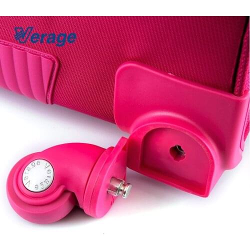 Verage detachable universal wheel trolley luggage accessories luggage suitcase luggage wheel replacement luggage wheels Rubber