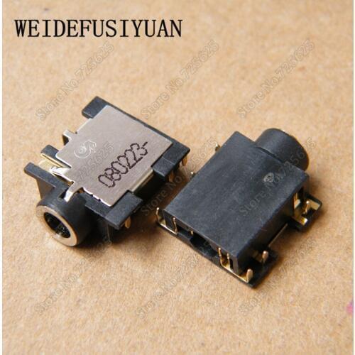 Laptop Audio Jack Socket Connector for Lenovo HP Acer Notebook Headphone MIC Port 6pin