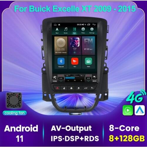 Android 11 DSP GPS Navigation Car Radio Multimedia Video Audio Player For Buick Excelle 2 Opel Astra J 2009 -2015 6+128G 4G LTE