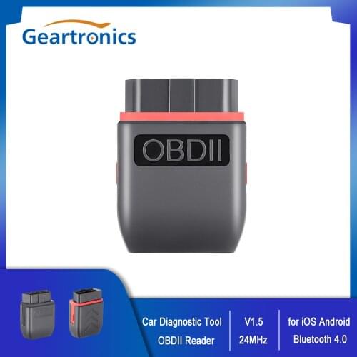 Car Diagnostic Tool OBDII Reader For IOS Android PC KL-DW006 ELM327 V1.5 Bluetooth 4.0 OBD2 Scanner ELM 327 OBDII Reader