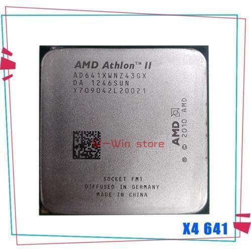 AMD Athlon II X4 641 2.8GHz Quad-core CPU Processor AD641XWNZ43GX Socket FM1