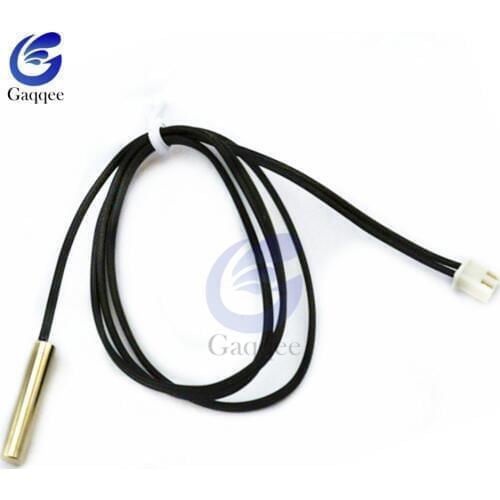 2Pcs NTC Thermistor Accuracy Temperature Sensor 10K 1% 3950 Waterproof Probe Longth 300mm 30cm