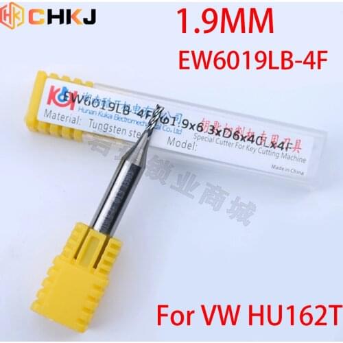 CHKJ For Al-pha PRO For SEC-E9/E9z Key Machine 1.9MM Milling Cutter For VW HU162T Milling Cutter EW6019LB HU162T Milling Cutter