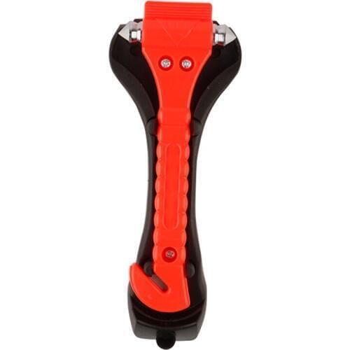 Newest Mini Car Safety Hammer Life Saving Escape Emergency Hammer Seat Belt Cutter Window Glass Breaker Car Rescue High Quality