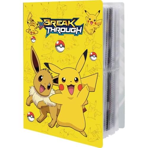 New Style Pokemon Cards Album Toys Collections For Battle Game Kids Christmas Gifts