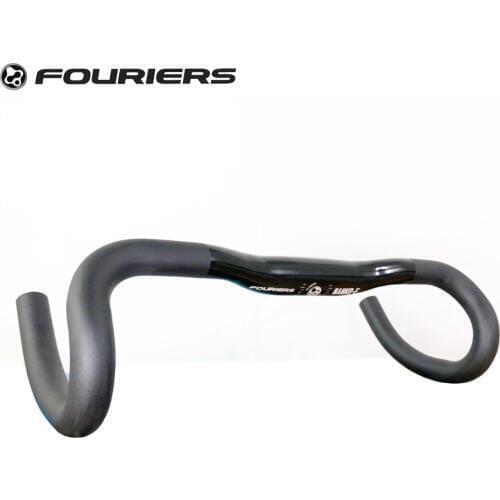 Fouriers Alloy 700c Road Bike Rise Drop Bar Handlebar 31.8mm x 360mm 380mm 400mm 420mm 440mm Cyclocross Handle Bar 15mm Riser