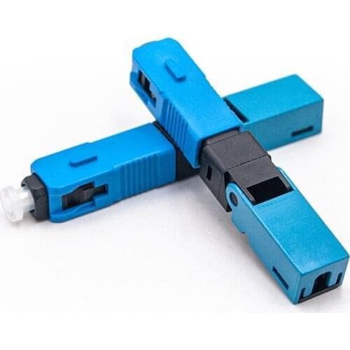ESC250P SC UPC Fast Connector Mechanical Fiber Optic Connector for adapter free shipping