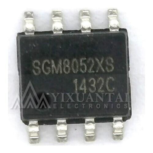 SGM8052XS SGM8052XS/TR SGM8052【250MHz, Rail-to-Rail Output CMOS Operational Amplifier 8-SOIC】10pcs/Lot New