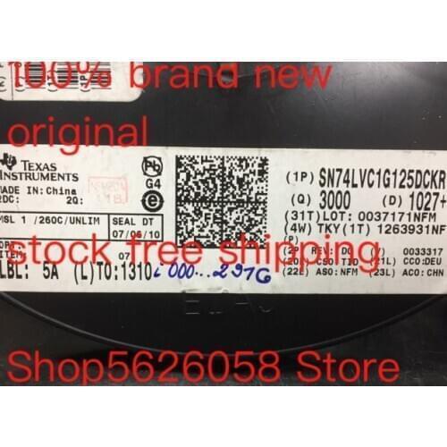SN74LVC1G125DCKR SC70-5 100% new original freeshipping STOCK 50PCS-3000PCS/LOT
