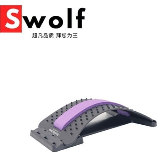 1pc Indietro Stretch Attrezzature Massaggiatore Massageador Magia Barella Per Il Fitness Supporto Lombare Rilassamento Dolore de