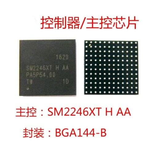 2-10PCS New SM2246XT-H-AA SM2246XT H AA BGA144 solid state hard disk master chip