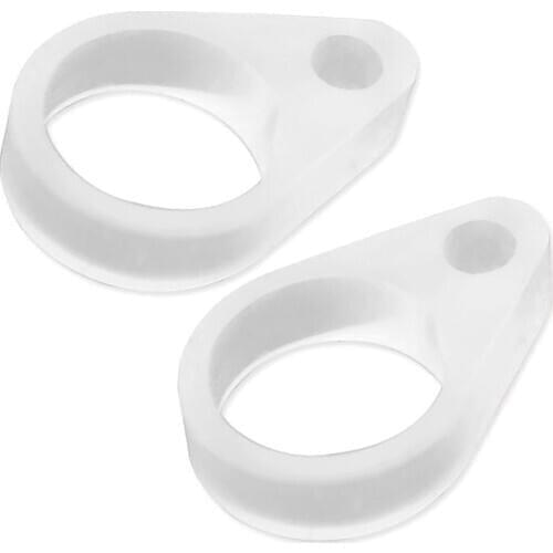 2PCS BTE Hearing Aid Clip Replacement Loop Holder Silicone Loops