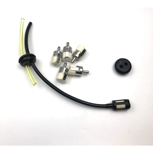7pcs/set Fuel Line Filter Grommet Primer Bulb Fuel Filter For Husqvar na & Redm ax EBZ8001 EBZ7001 350 BT String Trimmers Edgers