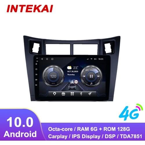 9" Android 10.0 Car Radio GPS Navigation autoradio multimedia player for Toyota yaris 2008 2011 head unit stereo