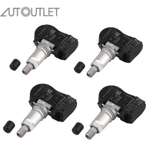 4Pcs TPMS Tire pressure sensor 433MHz For Hyundai Ionic Santa Fe Elantra Accent Genesis G90 KIA Optima Niro Sorento 52933-d4100