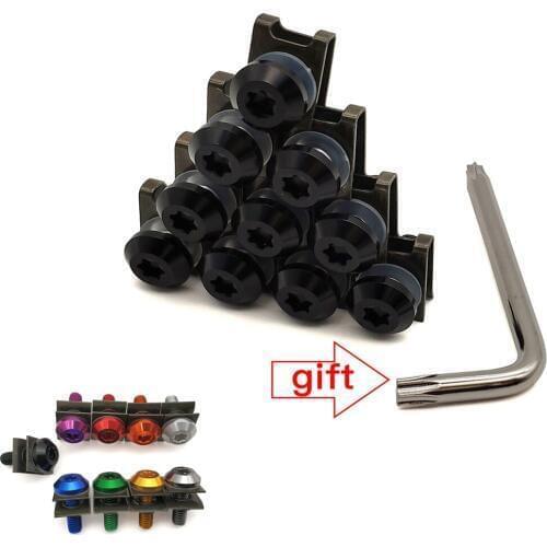 For BMW K1200S k 1200 r K1200 S K1300S/R/GT K1600GT/GTL Universal Motorcycle Fairing Body Bolts Scooter Clips Screw Nuts M6