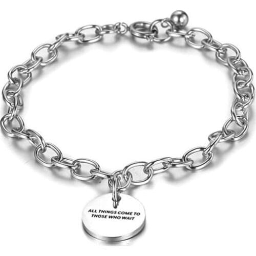 Custom Baby Name Bracelet Titanium Steel Adjustable Baby Toddler Child ID Bracelet-Personalized Girl Boy Birthday Gift BFF