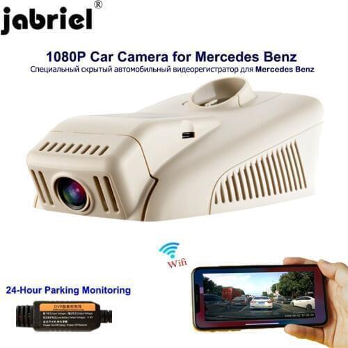 Jabriel 1080P hidden Car Camera 24 Hour recorder rear camera for Mercedes Benz C200 C260 C300 GLC180 GLC200 E200 E300 W204 W203