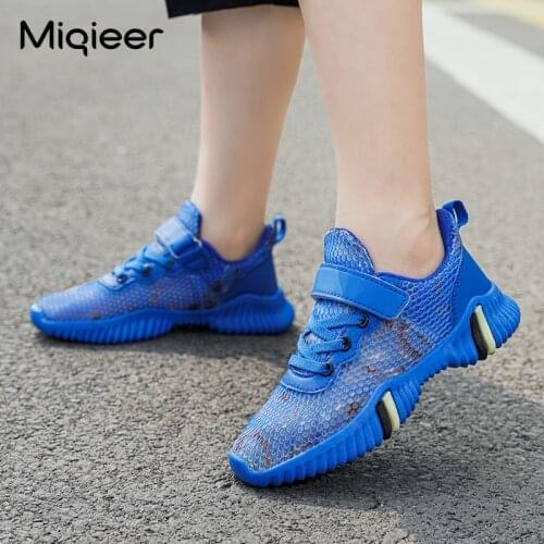 Kids Shoes Summer Breathable Mesh Camouflage Boys Sneakers Fashion Male Children Lightweight Soft Bottom Anti-slip Sports Shoes