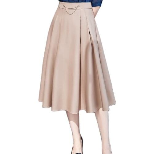 Lenshin High Waist Skirts For Women