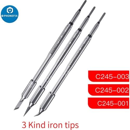 OEM JBC C245 Soldering Iron Tips for T245-A Soldering Handle Replaceable Iron Head for JBC T245 /Jabe UD-1200 Soldering Station