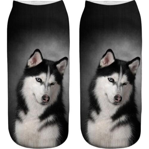 New Design Unisex women men kids lovely dogs Socks cute cartoon style Fashion Cotton Printing Tube Socks floor meias Socks Hot N