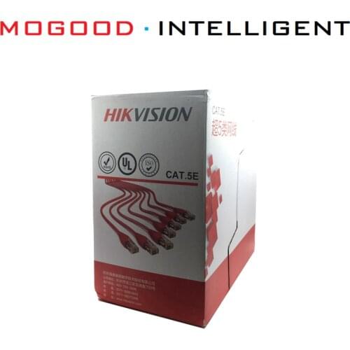 Hikvision Original CAT5E Unshielded Indoor Network Cable 305 Meters Nominal Diameter 0.5mm Oxygen-free Copper For IP Camera PoE