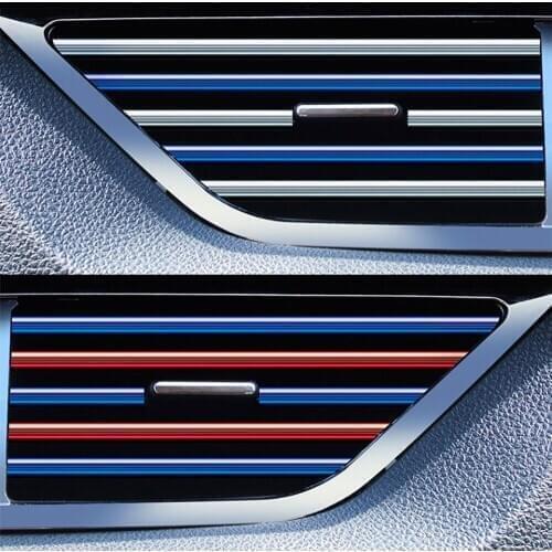 Applicable to Renault Duster Arkana ZOE Clio Megane Wind Applicable to air-conditioning outlet decorative bright strip