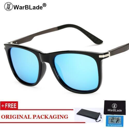 Luxury 2018 Polarized Sunglasses Mens Vintage Male Colorful Sun Glasses For Men Fashion Brand Luxury Mirror Shades Oculos
