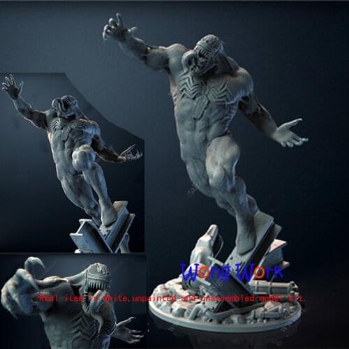 Wong Work Unpainted 1/6 Scale 35cmH 28cmH 3D Printing Unassembled Garage Kits GK Model Kit Figure Statue TTG-210518-62