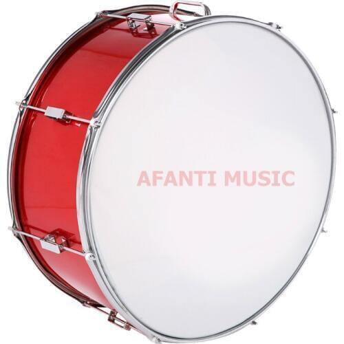 24 inch / Red Afanti Music Bass Drum (BAS-1492)