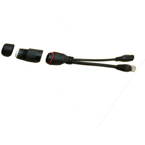 5PCS PoE POE Injector Splitter 12V 5.5x2.1mm Cable Connector